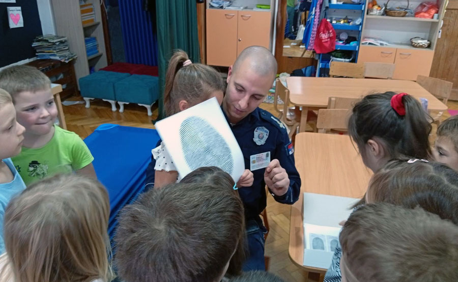 ПУ Невен - Отисци прстију